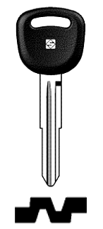 Afbeelding van Silca Autosleutel plastic kop staal KIA3AP