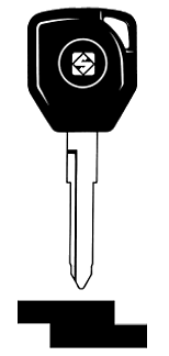 Afbeelding van Silca Autosleutel plastic kop brass WAS13RAP