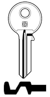 Afbeelding van Silca Cilindersleutel staal LD5R