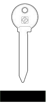 Afbeelding van Silca Cilindersleutel staal FP2
