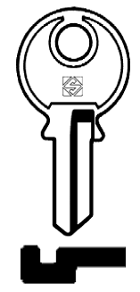 Afbeelding van Silca Cilindersleutel staal TS5