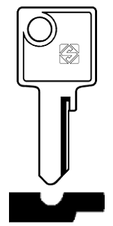 Afbeelding van Silca Cilindersleutel staal WEB2