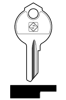 Afbeelding van Silca Cilindersleutel staal DB49