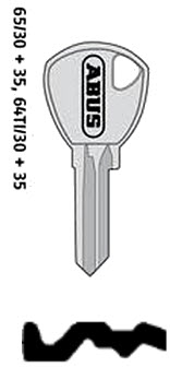 Afbeelding van Abus sleutel 65/30 nieuw