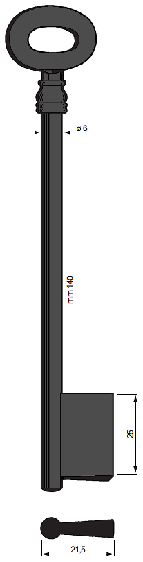 Afbeelding van 5514 DOP 140x6mm