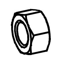 Afbeelding van Silca M8 moer freesas Delta D911971ZR