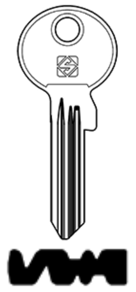 Afbeelding van Silca Cilindersleutel staal GV23RX