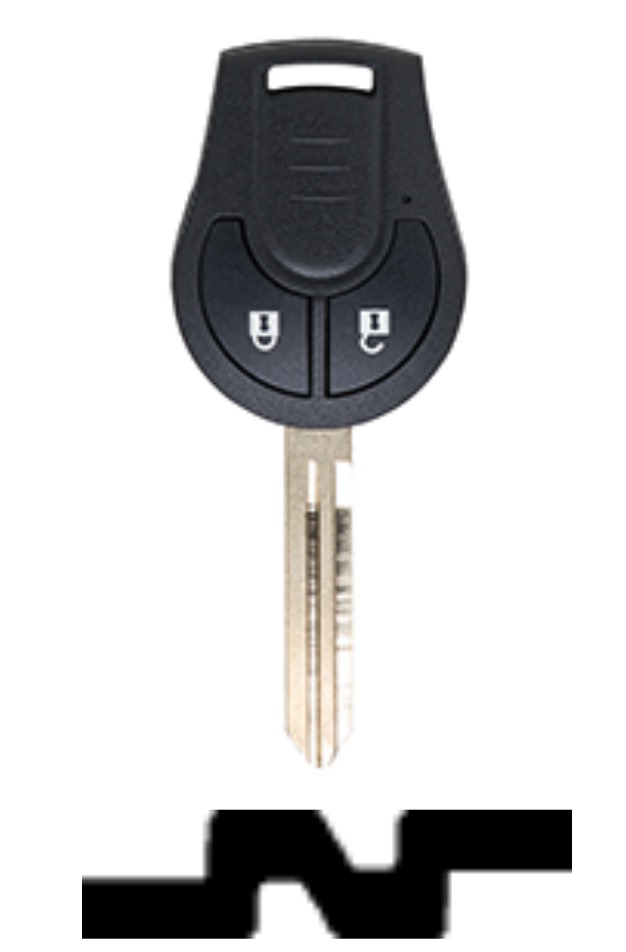 Afbeelding van Silca Afstandsbediening sleutel Nissan 2-knops NSN14R43