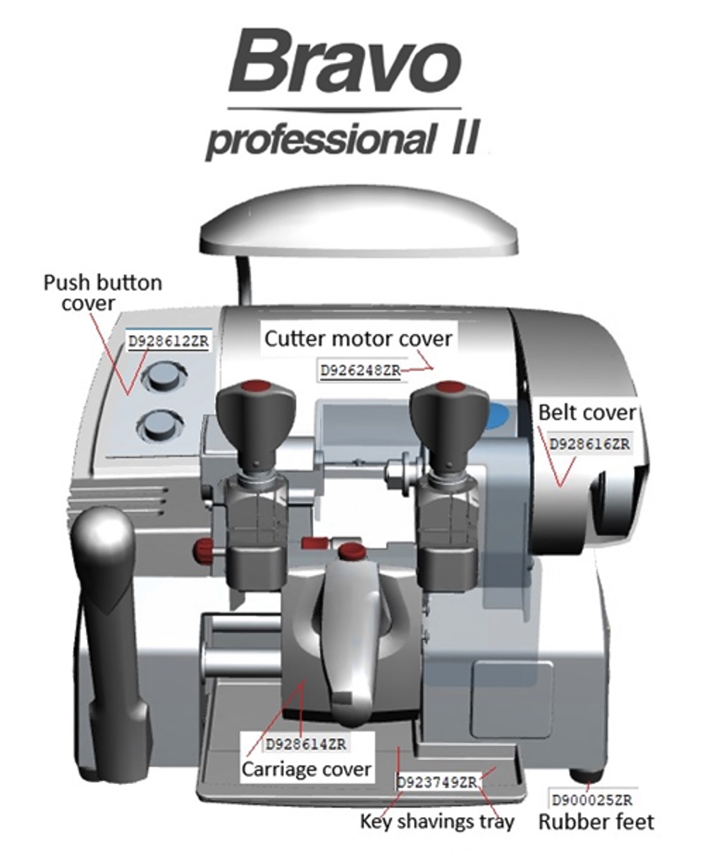 Afbeelding van Silca Bravo professional afdekkap tandriem D928616ZR