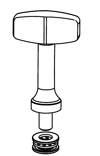 Afbeelding van Silca Futura hendel 01V klem - D947243ZR