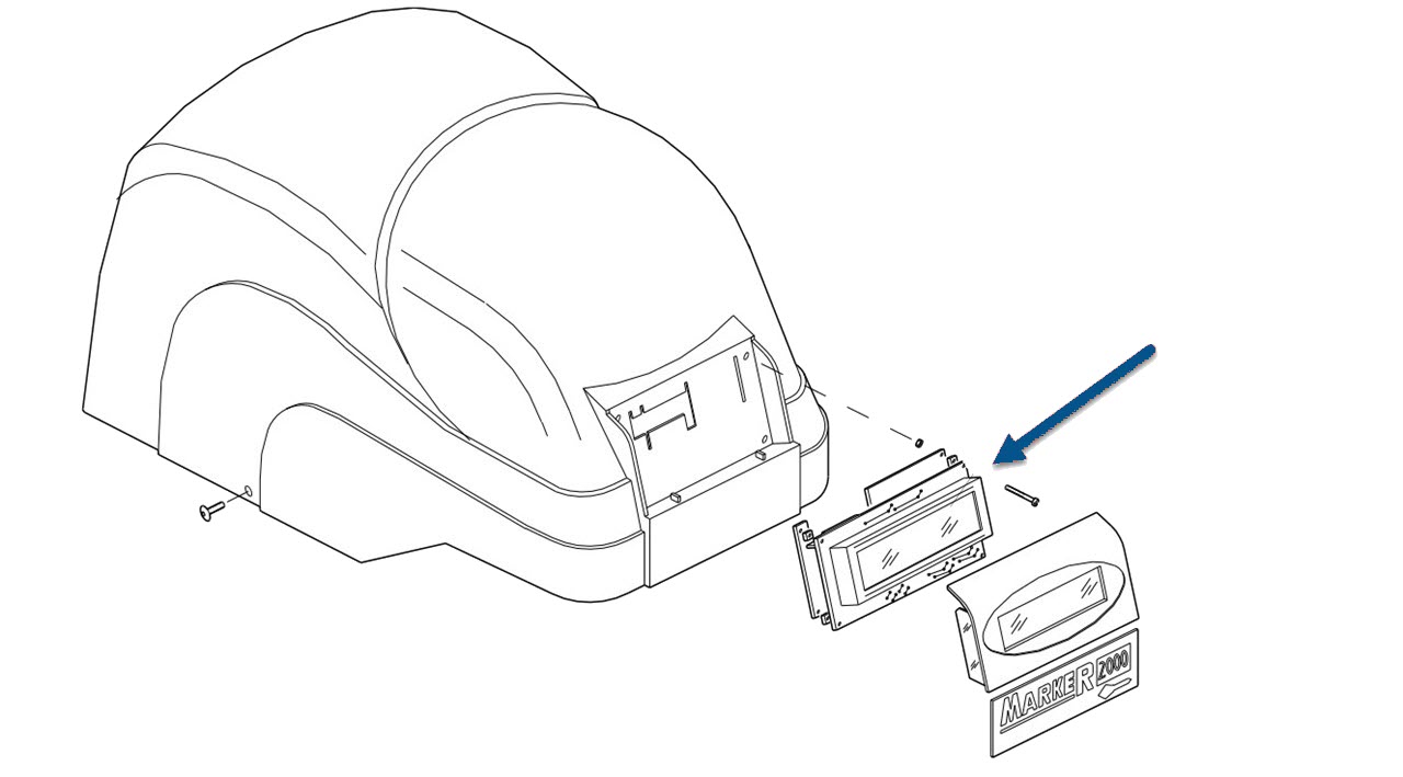Afbeelding van Silca DISPLAY MARKER D912120ZR