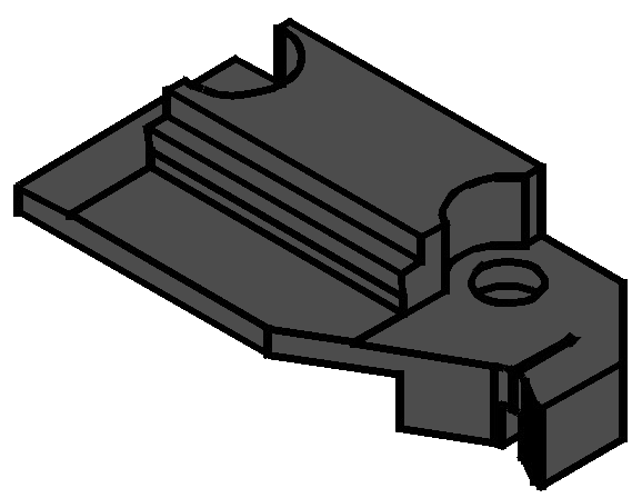 Afbeelding van Silca klem freeszijde links en rechts Matrix PRO - D939266ZR