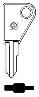 Afbeelding van Silca Contactsleutel staal TPC1