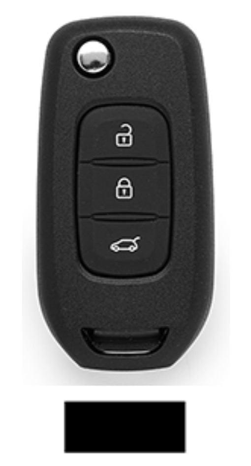 Afbeelding van Silca lege behuizing Dacia Renault 3-knops VA2GRS5