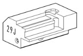 Afbeelding van Silca Futura adapter 29J - D744315ZB