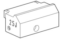 Afbeelding van Silca Futura adapter 25J - D744311ZB