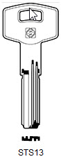 Afbeelding van Silca Boringsleutel brass STS13