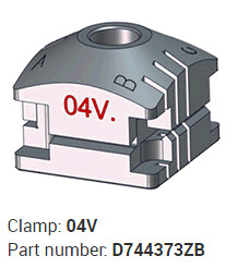 Afbeelding van Silca Futura klem PFAFFENHAIN 04V - D744373ZB