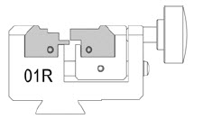 Afbeelding van Silca Futura klem 01R (Standaard) - D942570ZR