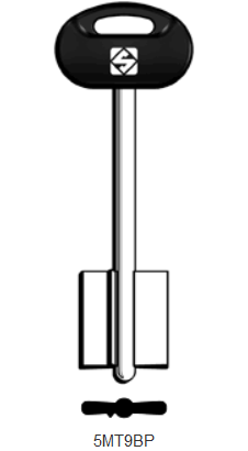 Afbeelding van Silca Klaviersleutel brass 5MT9BP