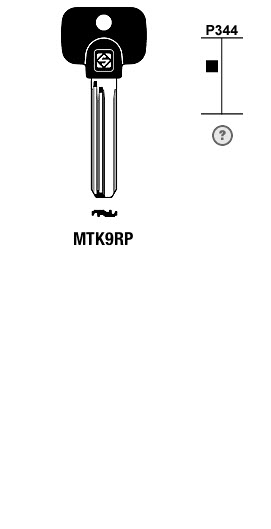 Afbeelding van Silca Banensleutel brass MTK9RP