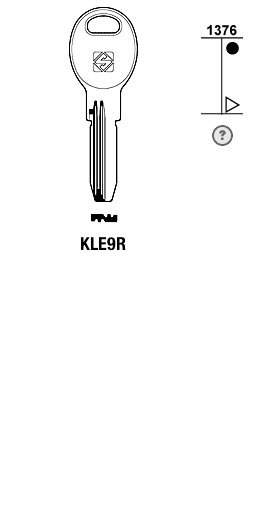 Afbeelding van Silca Boringsleutel brass KLE9R