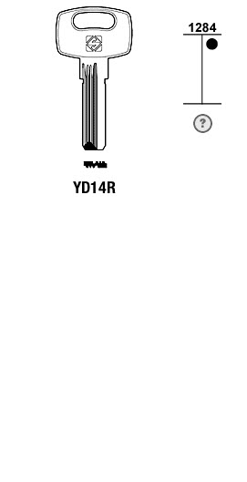 Afbeelding van Silca Boringsleutel brass YD14R