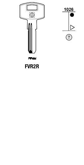 Afbeelding van Silca Boringsleutel brass FVR2R