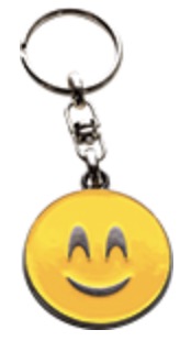 Afbeelding van Sleutelhanger Emoji SMILING (5 stuks)  AVK7261