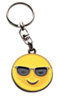 Afbeelding van Sleutelhanger Emoji COOL (5 stuks)  AVK7259