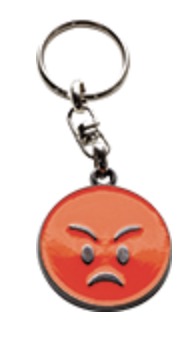 Afbeelding van Sleutelhanger Emoji ANGRY (5 stuks)  AVK7244