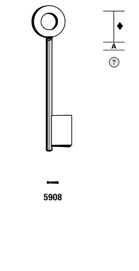 Afbeelding van 5908 DOP 100x3.5mm